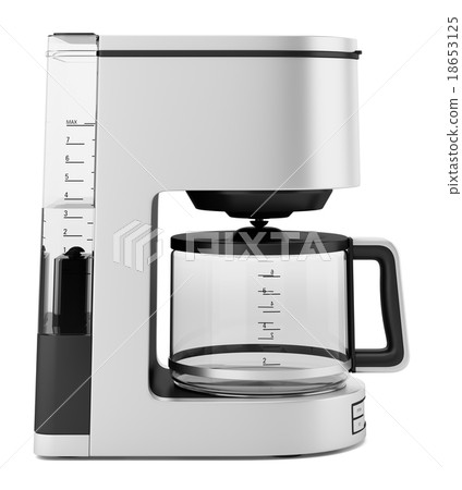 drip coffee machine isolated on white background 18653125