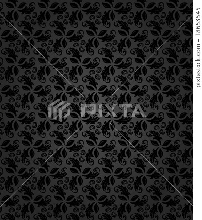 Floral Fine Seamless Pattern Floral Fine Seamless Pattern 18653545