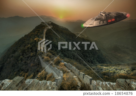 UFO in China. UFO in China. 18654876
