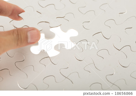 Jigsaw puzzle piece Jigsaw puzzle piece 18656866