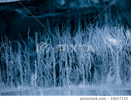 Patterns on ice  18657130