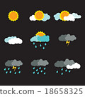 Flat design icons 18658325