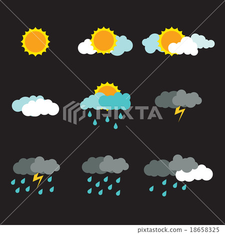 Flat design icons 18658325