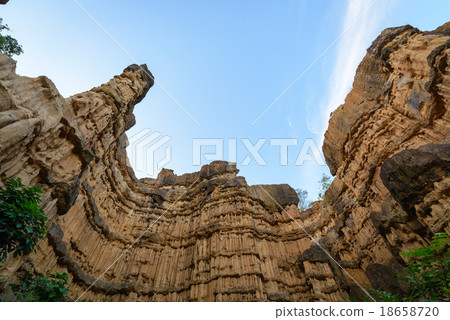 Pha Chor canyon at Mae Wang National Park Pha Chor canyon at Mae Wang National Park 18658720