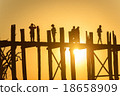 U Bein Bridge, a beautiful 1.2 kilometre structure 18658909