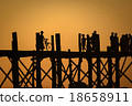 U Bein Bridge, a beautiful 1.2 kilometre structure 18658911