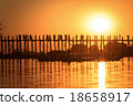 U Bein Bridge, a beautiful 1.2 kilometre structure 18658917
