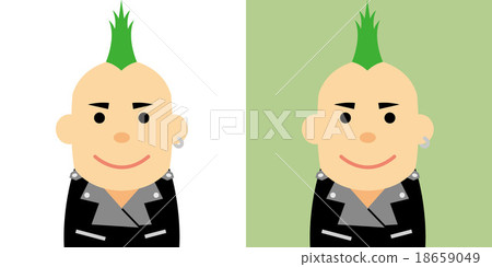 Illustration of a young man Illustration of a young man 18659049