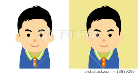 Illustration of elementary schoolboy boys Illustration of elementary schoolboy boys 18659296