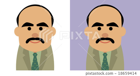 Illustration of a Middle Eastern man in a suit 18659414