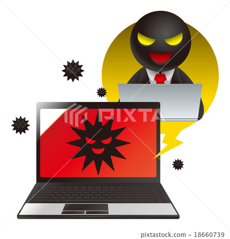 黑客插圖 18660739