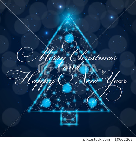 Abstract beauty Christmas and New Year background Abstract beauty Christmas and New Year background 18662265