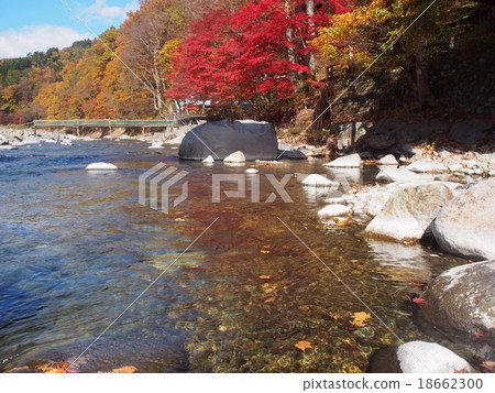 Shiobara Valley on autumn day Shiobara Valley on autumn day 18662300