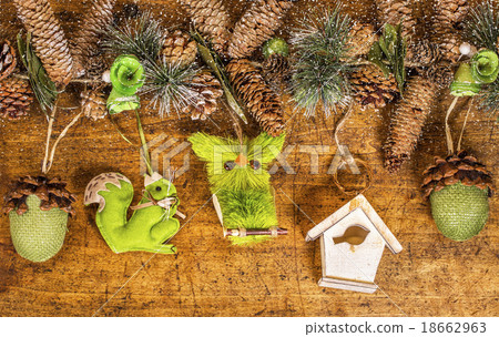 Christmas decorative composition. Christmas decorative composition. 18662963