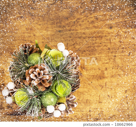 Christmas decorative composition 18662966