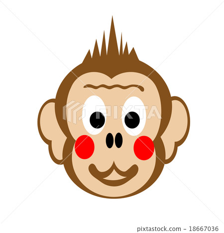 Monkey illustration 18667036