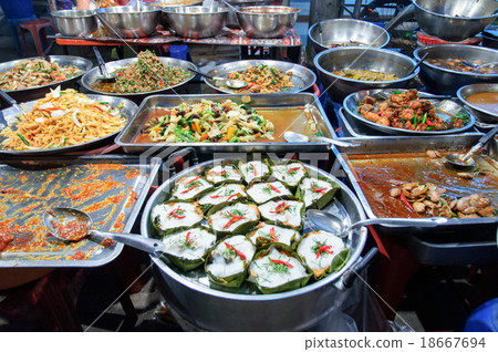 street food , Thailand 18667694