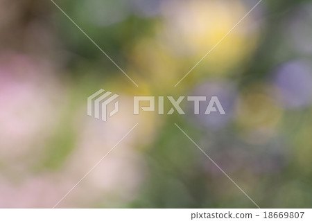 Abstract bokeh and blurred colorful nature backgro 18669807
