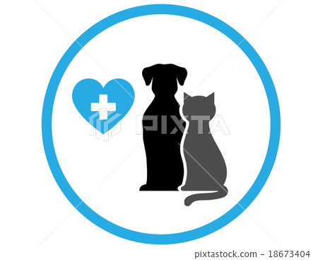 round veterinary icon round veterinary icon 18673404