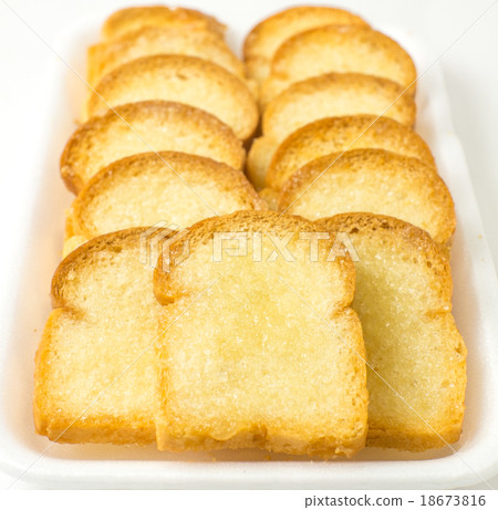 closeup garlic bread closeup garlic bread 18673816