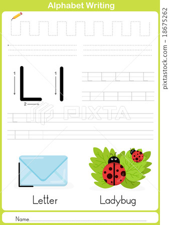 Alphabet A-Z Tracing Worksheet - A4 paper 18675262