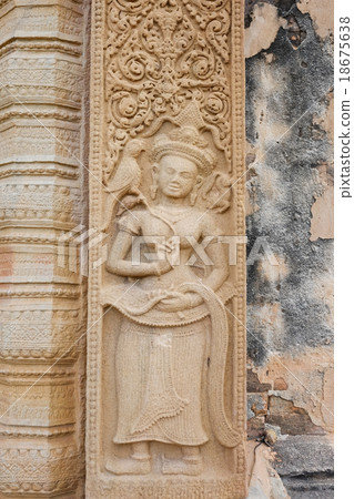 Stone carve at castle rock temple 18675638