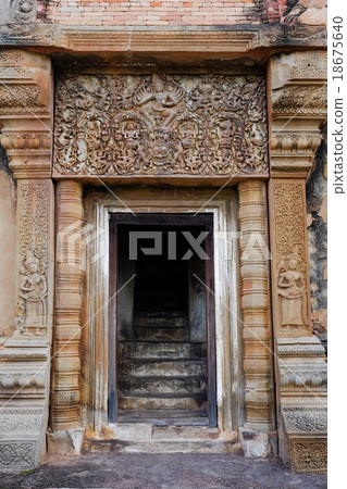 Stone carve at castle rock temple Stone carve at castle rock temple 18675640