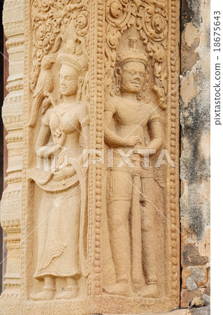 Stone carve at castle rock temple 18675643