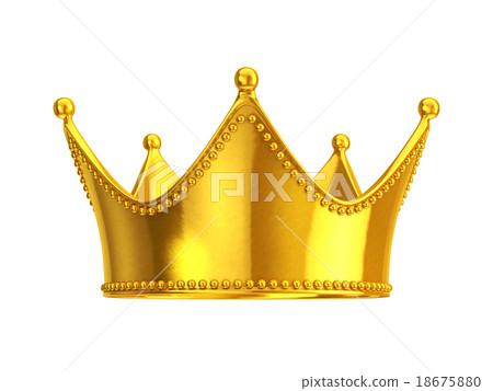Gold crown 18675880
