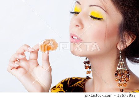 Woman in studio Woman in studio 18675952