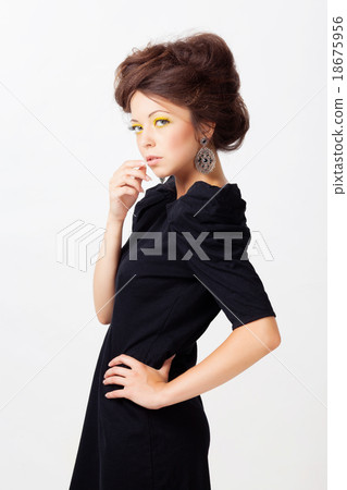 Woman in studio Woman in studio 18675956