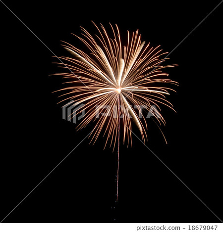 Close-up of Japanese Fireworks in Summer Festival Close-up of Japanese Fireworks in Summer Festival 18679047