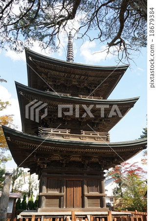 信濃國分寺三重塔 信濃國分寺三重塔 18679384