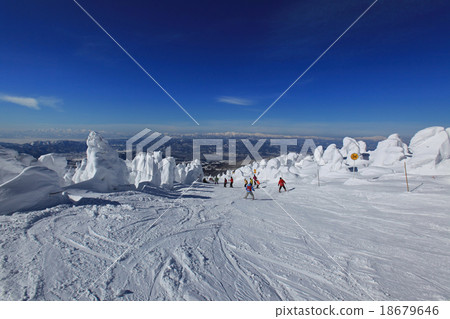 山形藏王溫泉滑雪坡 18679646