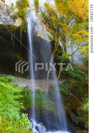 Waterfall under the shelf (vertical) 18682139