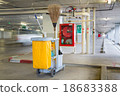 Mop bucket on cleaning in process 18683388