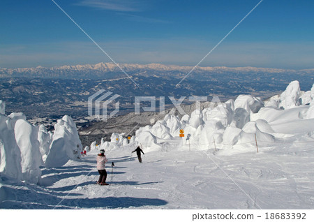 Yamagata Zao Onsen Ski slope slope Yamagata Zao Onsen Ski slope slope 18683392