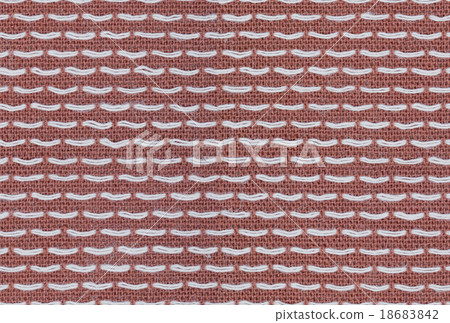 Seamless abstract brown and white fabric texture Seamless abstract brown and white fabric texture 18683842