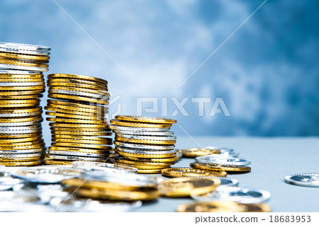 Mountain of money Mountain of money 18683953