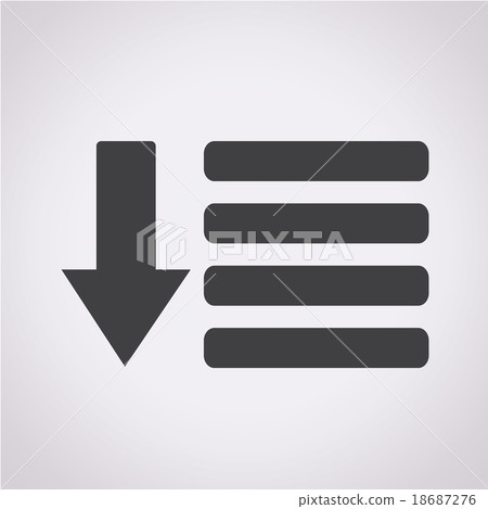 Menu Icon - Stock Illustration [18687276] - PIXTA