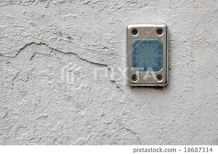 Access Control Card Reader On The Wall 18687314