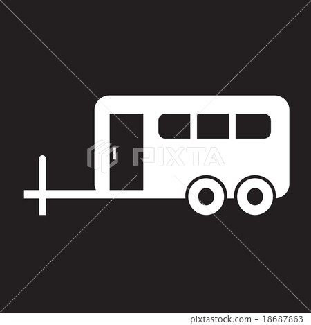 trailer , Recreation Vehicle Icon trailer , Recreation Vehicle Icon 18687863