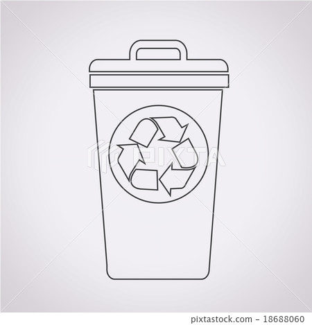 trash bin icon trash bin icon 18688060