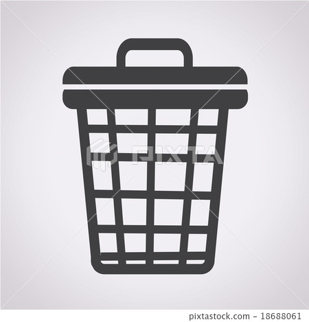 trash bin icon trash bin icon 18688061