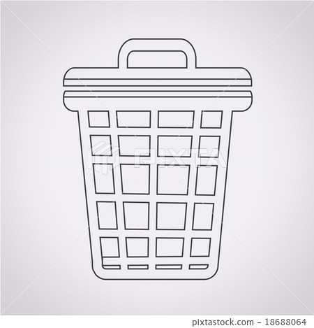 trash bin icon trash bin icon 18688064