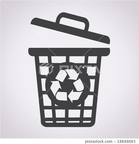 trash bin icon trash bin icon 18688065