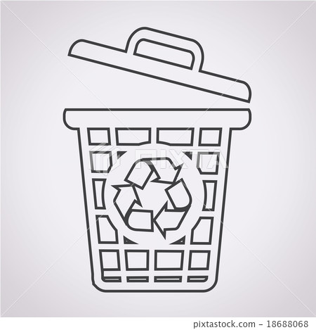 trash bin icon trash bin icon 18688068