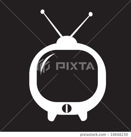 Cute tv icon Cute tv icon 18688230