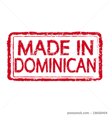 Made In DOMINICAN Stamp Text Illustration Made In DOMINICAN Stamp Text Illustration 18688404