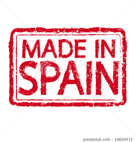 Made in SPAIN stamp text Illustration Made in SPAIN stamp text Illustration 18688415